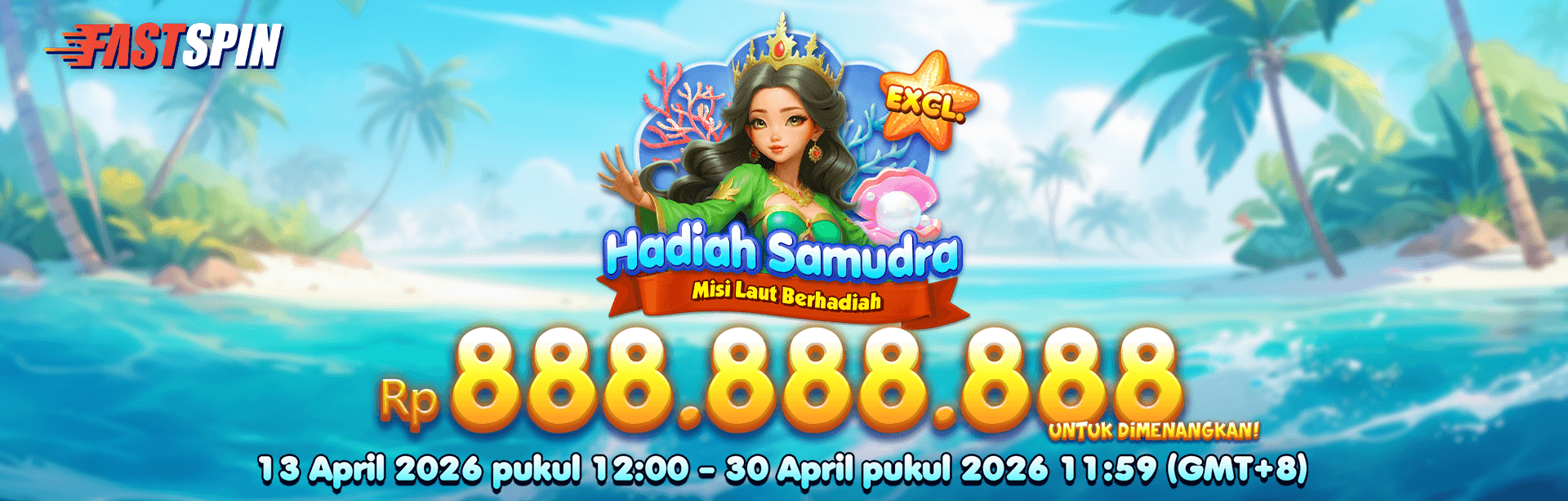 FASTSPIN - HADIAH SAMUDRA MISI LAUT BERHADIAH